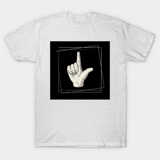 Hand signs T-Shirt by aisyamisron